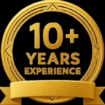 Team showcasing over 10 years of professional experience in delivering quality services.